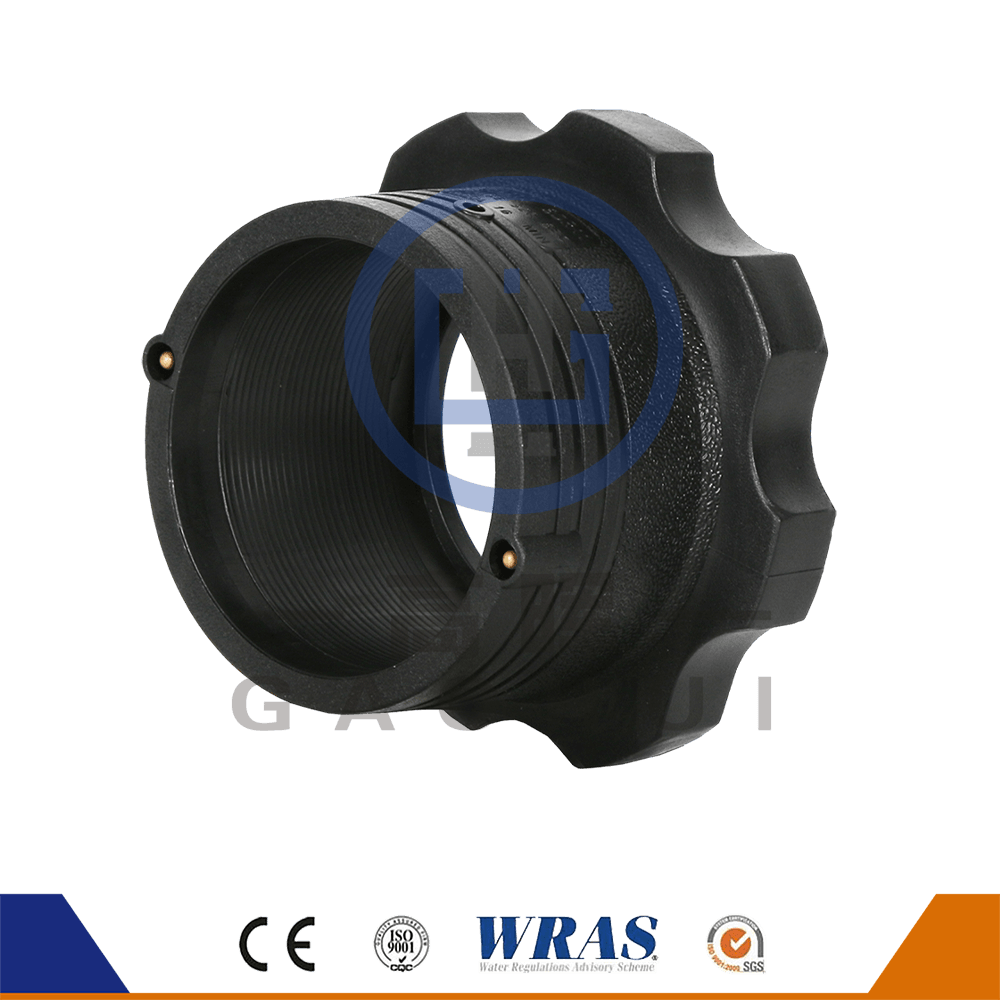 HDPE Fusilis Lectro Flunca tecta tecta Flange adapter aquas copia
