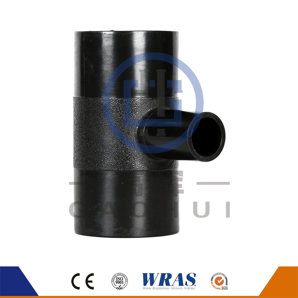 HDPE PRAECISUS fusione Reducing Tee Reducer pro aqua Supple Suspendisse translationis serie haurientes
