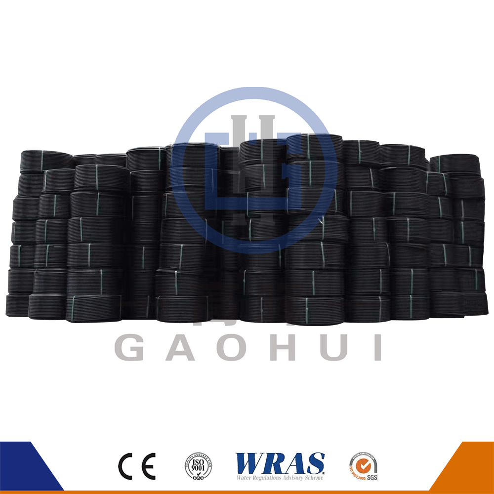 Corrugated HDPE pipe